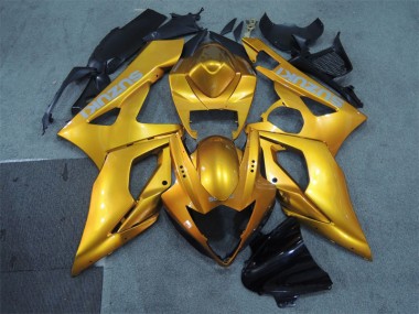 Affordable 2005-2006 Gold Suzuki GSXR1000 Motorcycle Fairings Kit Canada