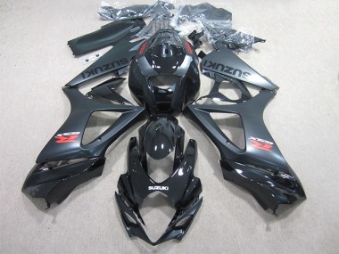 Affordable 2007-2008 Black Suzuki GSXR1000 Motorcycle Fairing Kits Canada
