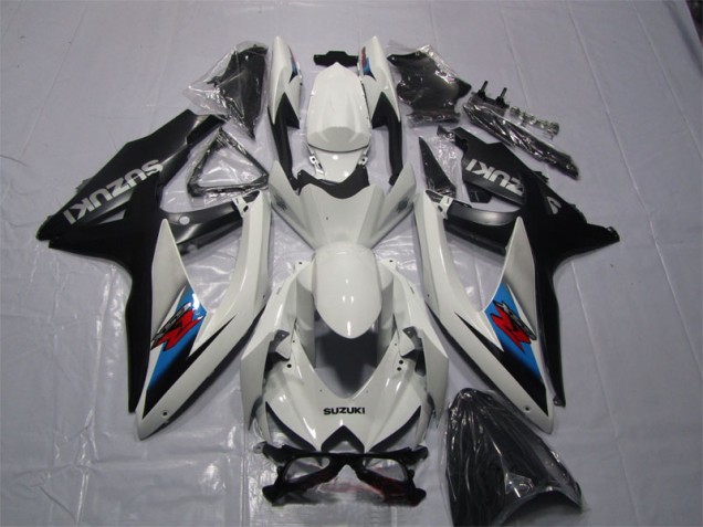 Affordable 2007-2008 White Black Suzuki GSXR1000 Motor Bike Fairings Canada Affordable 2007-2008 White Black Suzuki GSXR1000 Motor Bike Fairings Canada