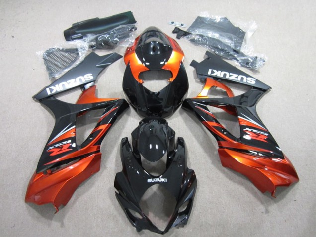 Affordable 2007-2008 Black Orange Suzuki GSXR1000 Motorbike Fairing Canada Affordable 2007-2008 Black Orange Suzuki GSXR1000 Motorbike Fairing Canada