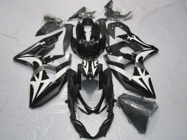 Affordable 2009-2016 Black White Suzuki GSXR1000 Motorcyle Fairings Canada
