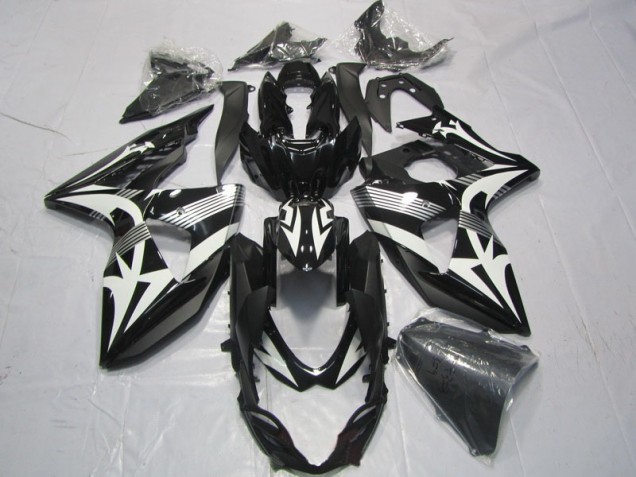 Affordable 2009-2016 Black White Suzuki GSXR1000 Motorcyle Fairings Canada Affordable 2009-2016 Black White Suzuki GSXR1000 Motorcyle Fairings Canada