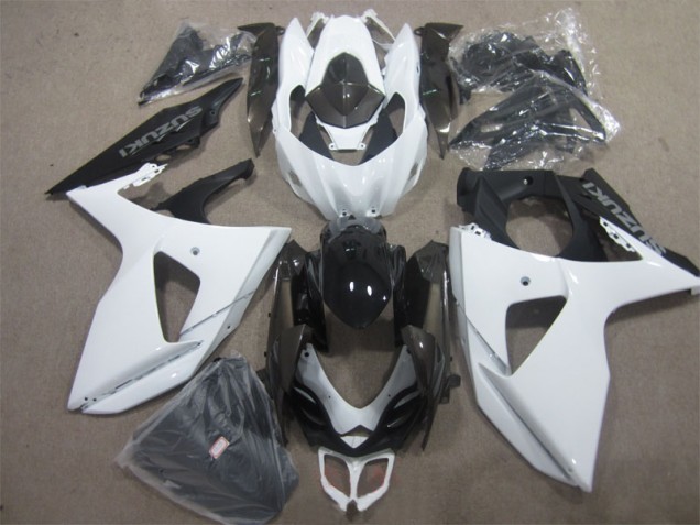 Affordable 2009-2016 White Black Suzuki GSXR1000 Motorcycle Fairing Canada Affordable 2009-2016 White Black Suzuki GSXR1000 Motorcycle Fairing Canada