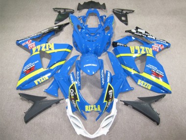 Affordable 2009-2016 Blue Rizla Q8 oils Suzuki GSXR1000 Replacement Motorcycle Fairings Canada