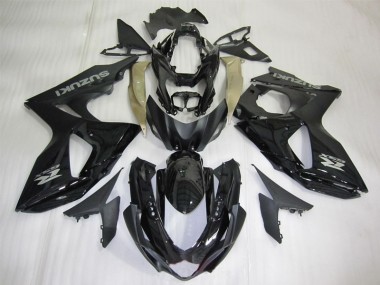 Affordable 2009-2016 Black Suzuki GSXR1000 Bike Fairing Kit Canada