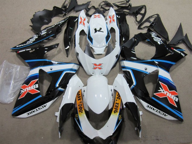 Affordable 2009-2016 White Blue Brux Dark Dog Suzuki GSXR1000 Motorbike Fairing Kits Canada Affordable 2009-2016 White Blue Brux Dark Dog Suzuki GSXR1000 Motorbike Fairing Kits Canada