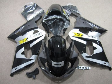 Affordable 2001-2003 Black White Suzuki GSXR600 Motorbike Fairing Kits Canada