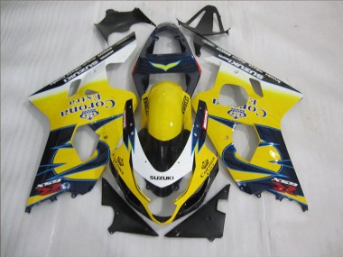Affordable 2004-2005 Yellow Blue Corona Extra Suzuki GSXR600 Bike Fairing Canada