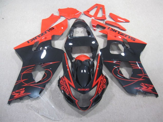 Affordable 2004-2005 Black Red Suzuki GSXR600 Bike Fairings Canada Affordable 2004-2005 Black Red Suzuki GSXR600 Bike Fairings Canada