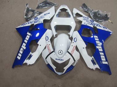 Affordable 2004-2005 White Blue Motul Suzuki GSXR600 Motorbike Fairing Canada