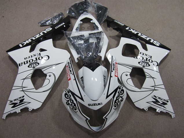 Affordable 2004-2005 White Corona Extra Motul Suzuki GSXR600 Bike Fairing Kit Canada Affordable 2004-2005 White Corona Extra Motul Suzuki GSXR600 Bike Fairing Kit Canada