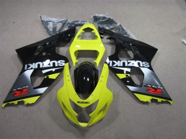 Affordable 2004-2005 Yellow Black Suzuki GSXR600 Motorcycle Bodywork Canada