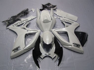Affordable 2006-2007 White Suzuki GSXR600 Motorcycle Bodywork Canada