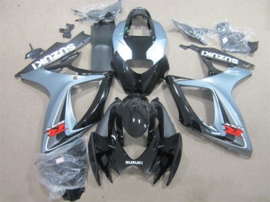 Affordable 2006-2007 Black Grey Suzuki GSXR600 Motor Fairings Canada