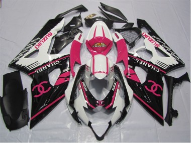 Affordable 2006-2007 Pink Chanel Suzuki GSXR600 Bike Fairings Canada