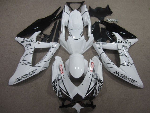 Affordable 2008-2010 White Black Corona Extra Motul Suzuki GSXR600 Motorbike Fairing Canada Affordable 2008-2010 White Black Corona Extra Motul Suzuki GSXR600 Motorbike Fairing Canada