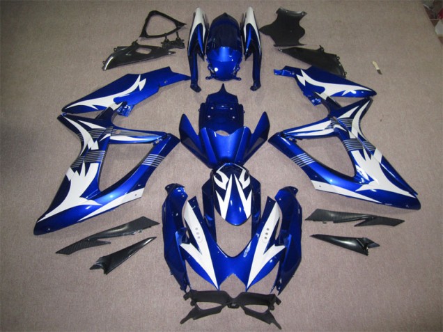Affordable 2008-2010 Blue White Suzuki GSXR600 Motorcycle Bodywork Canada Affordable 2008-2010 Blue White Suzuki GSXR600 Motorcycle Bodywork Canada