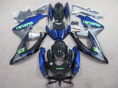 Affordable 2008-2010 Blue Green Decal Suzuki GSXR600 Motorcylce Fairings Canada