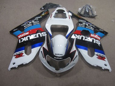 Affordable 2001-2003 White Blue Red Motul Suzuki GSXR750 Motorbike Fairing Canada