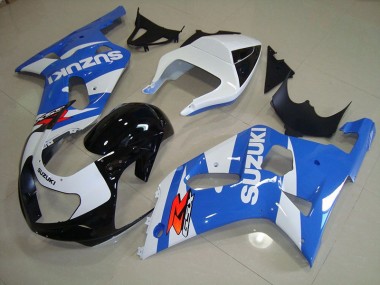 Affordable 2001-2003 Blue White Suzuki GSXR750 Bike Fairings Canada
