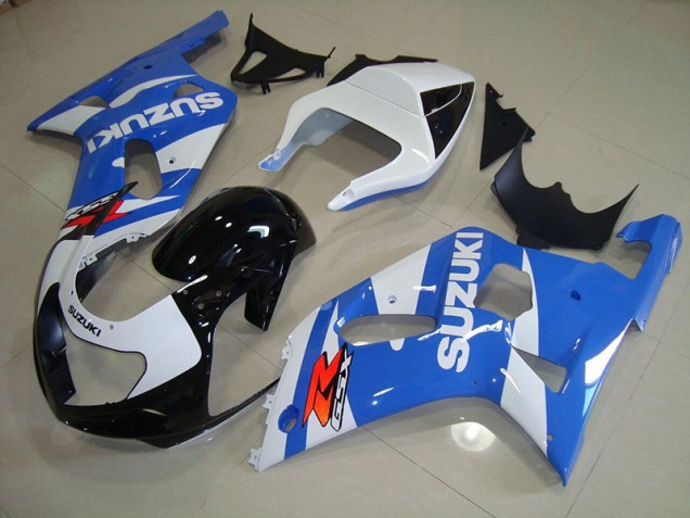 Affordable 2001-2003 Blue White Suzuki GSXR750 Bike Fairings Canada Affordable 2001-2003 Blue White Suzuki GSXR750 Bike Fairings Canada