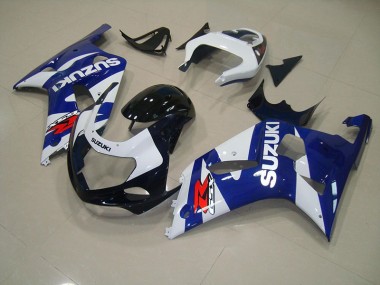 Affordable 2001-2003 Blue White Suzuki GSXR750 Motorbike Fairing Canada