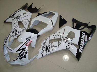 Affordable 2001-2003 White Alstare Motul Suzuki GSXR750 Motor Bike Fairings Canada