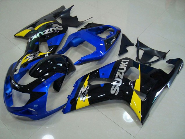 Affordable 2001-2003 Blue Black Suzuki GSXR750 Motorbike Fairing Kits Canada Affordable 2001-2003 Blue Black Suzuki GSXR750 Motorbike Fairing Kits Canada