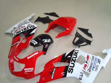 Affordable 2001-2003 Red White Motul Suzuki GSXR750 Motorcycle Replacement Fairings Canada