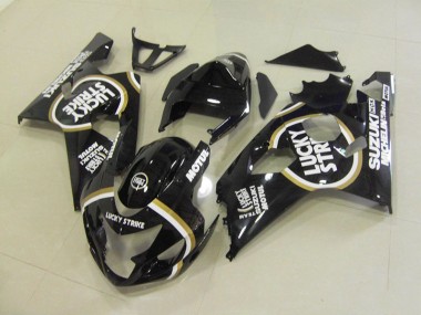Affordable 2004-2005 Black White Lucky Strike Motul Suzuki GSXR750 Motorcycle Fairing Canada