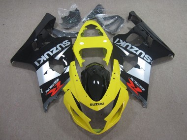 Affordable 2004-2005 Yelow Black Silver Suzuki GSXR750 Motorcycle Replacement Fairings Canada