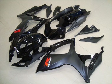 Affordable 2006-2007 Matte Black Suzuki GSXR750 Motorcycle Fairings Canada