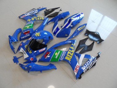 Affordable 2006-2007 Blue Yellow Rizla Suzuki GSXR750 Replacement Fairings Canada