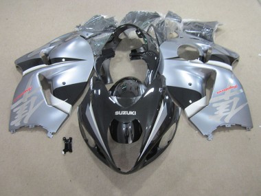Affordable 1996-2007 Black Silver Suzuki GSXR1300 Hayabusa Motorcyle Fairings Canada