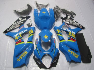 Affordable 2007-2008 Blue Rizla Suzuki GSXR1000 Motorbike Fairing Canada