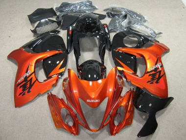 Affordable 2008-2019 Orange Black Suzuki GSXR1300 Hayabusa Motorcylce Fairings Canada