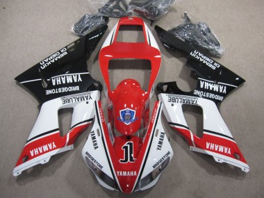 Affordable 1998-1999 Red White Black 50 Yamaha YZF R1 Replacement Motorcycle Fairings Canada