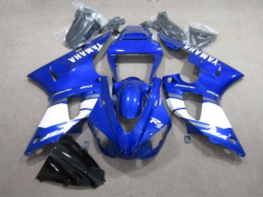 Affordable 1998-1999 Blue White Decal Yamaha YZF R1 Moto Fairings Canada