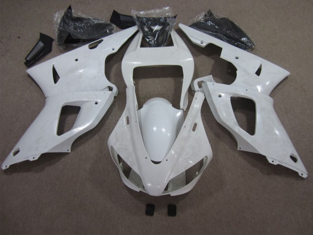 Affordable 1998-1999 White Yamaha YZF R1 Motorcycle Replacement Fairings Canada
