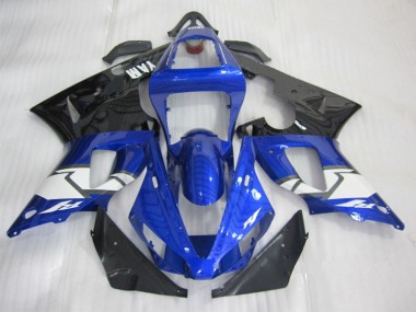 Affordable 2000-2001 Blue Black White Yamaha YZF R1 Motorcycle Fairing Canada