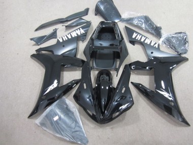 Affordable 2002-2003 Black White Yamaha YZF R1 Bike Fairings Canada