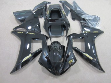 Affordable 2002-2003 Black with Gold Decal Yamaha YZF R1 Motorbike Fairing Canada