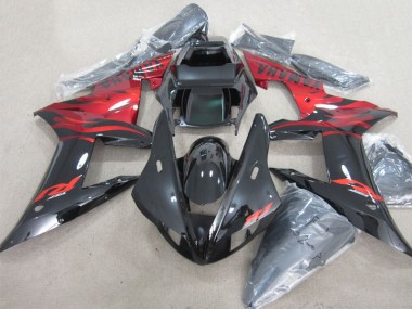 Affordable 2002-2003 Black Red Decal Yamaha YZF R1 Motor Bike Fairings Canada