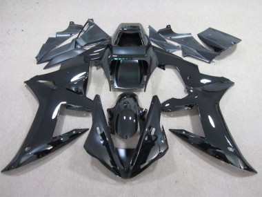 Affordable 2002-2003 Black Yamaha YZF R1 Replacement Motorcycle Fairings Canada