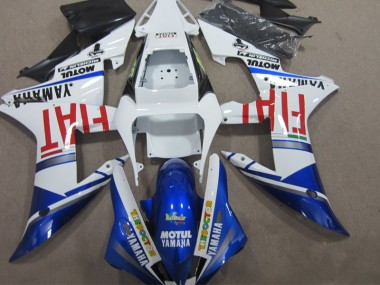 Affordable 2002-2003 Blue White Motul Fiat Yamaha YZF R1 Motorcycle Bodywork Canada