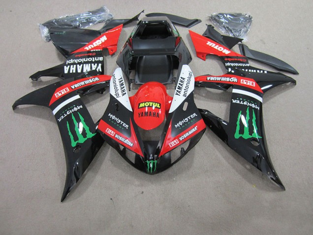 Affordable 2004-2006 Red White Black Motul Yamaha YZF R1 Motorcycle Fairing Canada