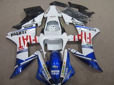 Affordable 2004-2006 Blue White Motul Fiat Yamaha YZF R1 Bike Fairing Canada