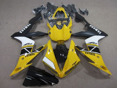 Affordable 2004-2006 Yellow White Black Yamaha YZF R1 Replacement Motorcycle Fairings Canada