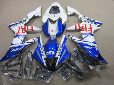 Affordable 2004-2006 Blue White Motul Fiat Yamaha YZF R1 Motorbike Fairing Kits Canada