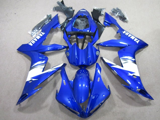 Affordable 2004-2006 Blue White Yamaha YZF R1 Motorcycle Fairings Kits Canada